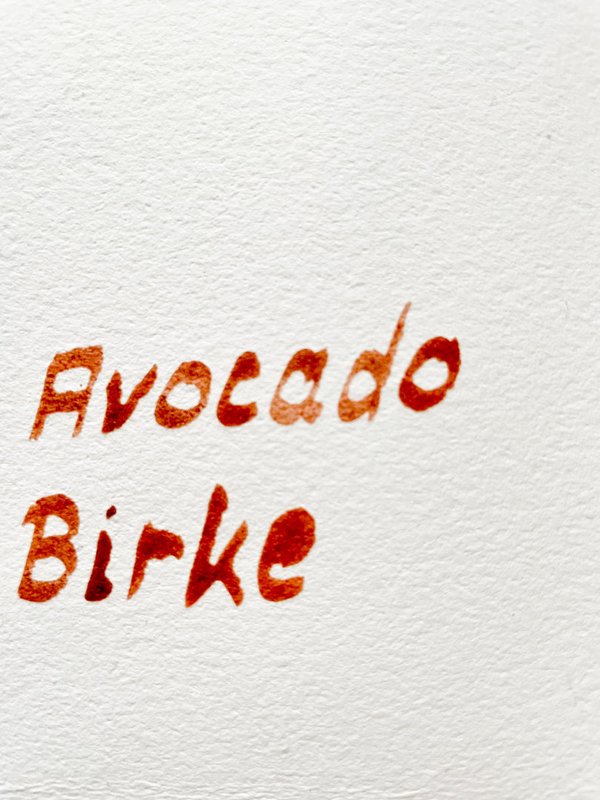 Naturtinte "Natural Ink Avocado Birke"